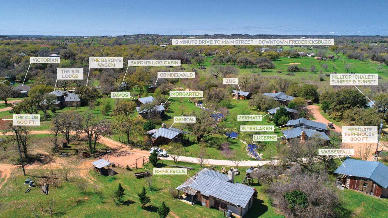 Barons Creekside Resort Fredericksburg Exteriér fotografie
